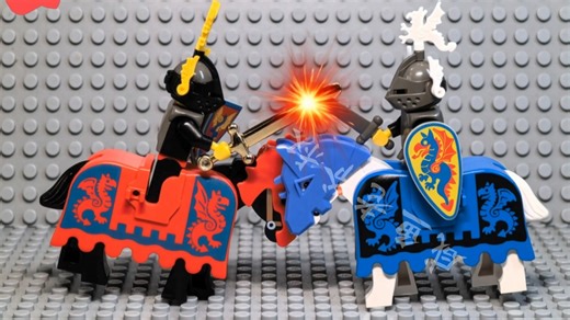 乐高 LEGO 6009 黑骑士 1992年发行