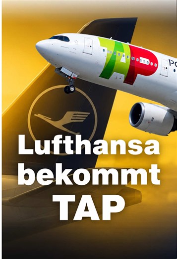 Lufthansa hat den Zuschlag für #TAP Air Portugal: Die portugiesische Regierung hat am 14. Oktober 2026 entschieden, 44,9 Prozent der Airline an die Lufthansa Group zu verkaufen und sich damit gegen Air France-KLM zu stellen. Der Staat behält zunächst 50,1 Prozent, fünf Prozent sind für Beschäftigte reserviert, der Abschluss wird für 2028 erwartet. Wir schauen uns an, wie das Bieterverfahren lief, warum #Lufthansa laut Regierung gewonnen hat, was sie mit dem Drehkreuz Lissabon vorhat und was bis 