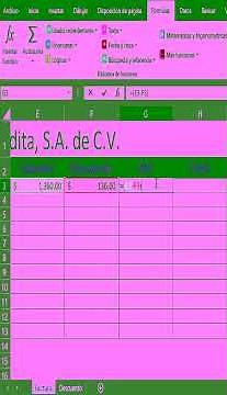 Factura automática en Excel #excel #exceltips #excelfacil #excelshorts #tips