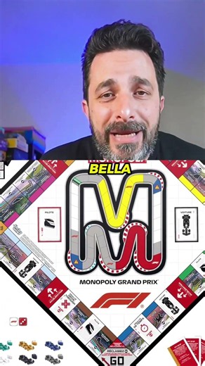 Monopoli come una pasta di Formula 1 !