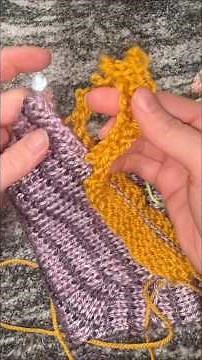 Ravel Cord Cast On - full tutorial linked👆 #sentroknittingmachine