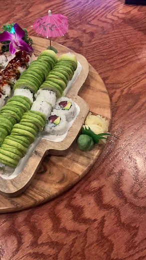 Delicious Sushi Platter for Happy Holidays