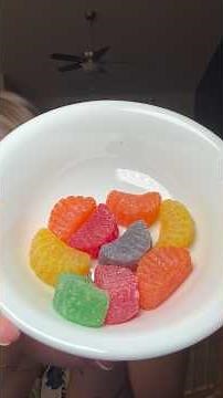 Gummy Fruit Slices!! #gummycandy #candymukbang #candy #asmr #foodreview