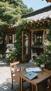 아무 생각 없이 머물고 싶은 시골 카페 🌱🎶 | Stay Here Awhile