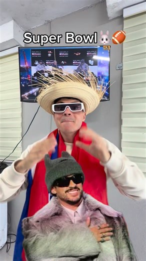 Henry Lues on Instagram: "Hoy es el Super Bowl mi gente🐰🏈!!!! Repito es HOYY🇵🇷🗣️ El mundo presenciara de lo que es capaz un puertorriqueño🇵🇷🇨🇺🇺🇸🇨🇴🇩🇴🇨🇺🇲🇽🇻🇪 Compartan mi gente tenemos que hacer que este sea el Superbowl mas visto de la historia!!!🐰🏈 #badbunny #superbowl #colombia #estadosunidos #cuba"