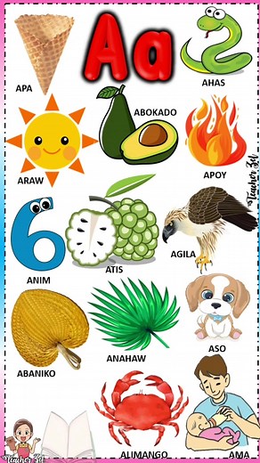 Filipino Alphabet Learning with Teacher Zel on TikTok