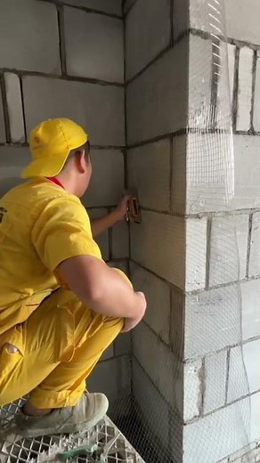 install wire mesh on the wall and tidy it up#handmade #youtubeshorts