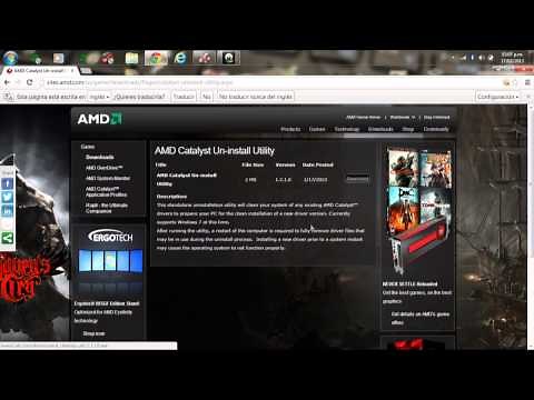 AMD CATALYST CONTROL CENTER solucion Problema para abrir o ejecutar o AMD ATI CONTROL CENTER