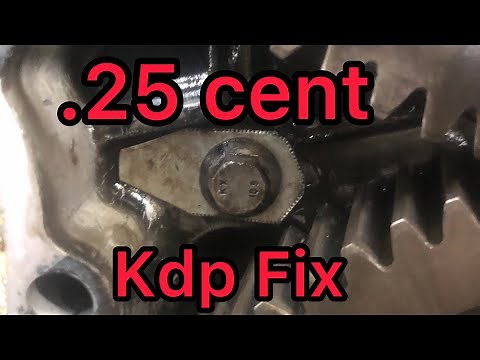 How to do Cummins killer dowel pin fix ( kdp)