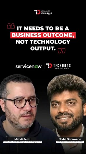 Digital Transformation Strategy, Mehdi Sebti, Director, EMEA President SCE At ServiceNow