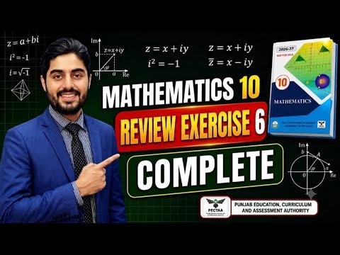 Class 10th Math New Book Chapter 6 Review Exercise 6 || Complete solution || Punjab Board || PCTB