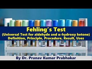 Fehling Test :A test for aldehyde and alpha hydroxy ketones