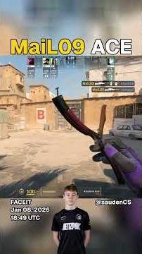 MaiL09 - ACE | FACEIT CS2 Highlight | Jan 08, 2026 18:49 UTC | Dust2