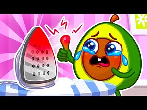 No It's Too Hot Song🔥✋🫖 || VocaVoca🥑 Kids Songs And Nursery Rhymes