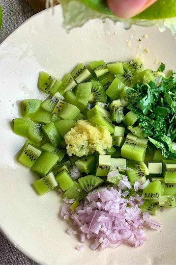 Kick-in-the-Face Kiwi Salsa Recipe - How To Make Dinner