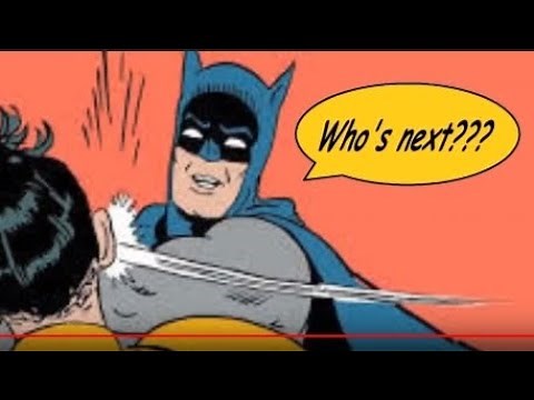 Batman Slaps Robin in Action with Sound Effects