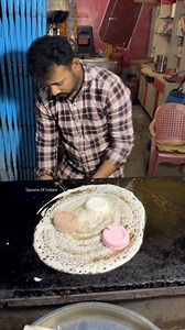 India’s Most Unique Ice Cream Dosa Making #reels | Spoons of Indore