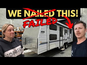 CARAVAN REPAIR - NOTHING GOES TO PLAN! DIY Caravan Renovation