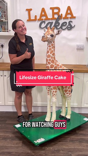 Lifesize Giraffe Cake: A Fun Baking Adventure!
