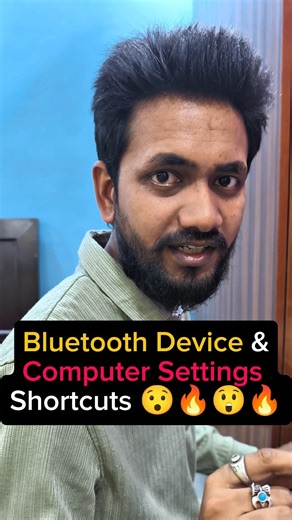 bluetooth hidden shortcuts 😯🔥 | computer shortcuts | pc tips and tricks