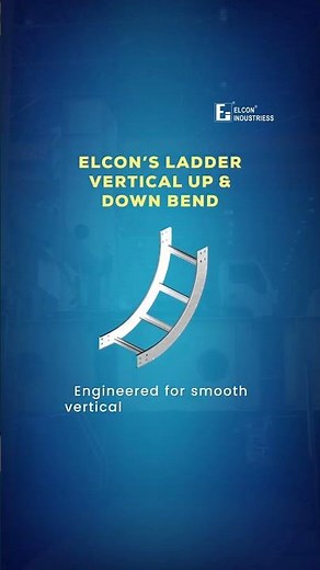Elcon Ladder Vertical Up & Down Bend | Heavy-Duty Cable Management Solutions