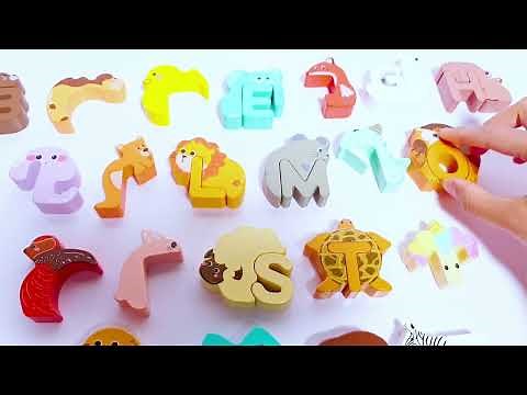 ABC Learning for Kids | Alphabet & Animal Puzzle Fun 🦁
