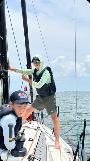 Opti sailors learning some double handed… | L30 International Class Association