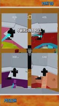 I GOT 4 WINS IN A ROLL - TOH - Road to Level 100