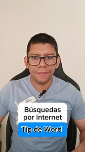 28K views · 649 reactions | Búsquedas por internet desde Word #exceltips #tecnologia #tips #ordenador #android #windows #movil #apps | raymon_acuna | Facebook