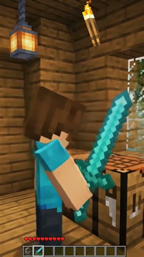 making a diamond sword #minecraft #gaming #trending #mrbeast #ai