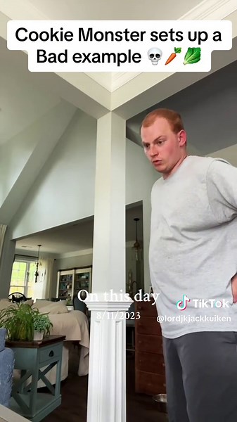 That moment that Cookie Monster’s hospital bill will be SKY ROCKETING! #fyp #lordjk #voiceimpressions #nightmare #comedy #fypage #darkhumor #cookiemonster