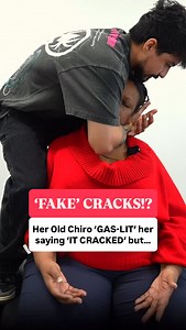 1.9K views · 649 reactions | Has this happened to you⁉️ for years, she had back pain and was going to many chiropractors to try and fix it. Nobody could help her and her even her chiropractor told her that it was cracking, but it never did watch this first chiropractic adjustment with Dr. Avram. Finally got her to get the pain relief that she needed. #BackPain #NeckPain #Chiropractor #Chiropractic #Knee #PainRelief #HealthJourney #SatisfyingVideos #Fake | Dr. Alex Tubio | Facebook