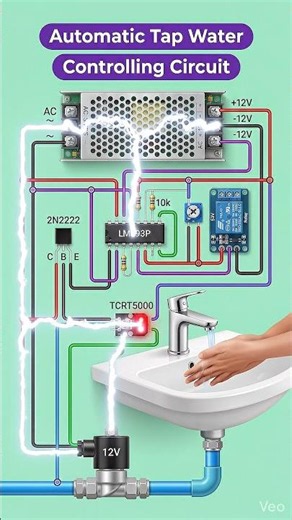 Automatic Tap Water Controlling Circuit | DIY Automatic Water Flow Controller