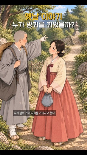 방귀 한번 더 뀔게요 #설화