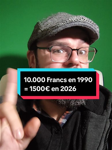 Calculez votre argent : 10.000 Francs de 1990