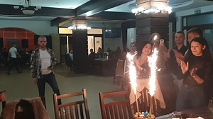 Membrii actuali sau foști, precum și prietenii de suflet ai Ansamblului Dionisos au sărbătorit cei trei ani ai Ansamblului prin muzică și dans! Vă mulțumim, în primul rând, dvs., celor care apreciați ceea ce facem noi; apoi, mulțumim fiecărui dansator care a făcut sau încă face parte din acest proiect minunat și a dansat alături de noi; nu în ultimul rând, mulțumim tuturor apropiaților noștri, care ne-au susținut de fiecare dată în tot ceea ce ne-am propus și au făcut ca Ansamblul Dionisos să fi