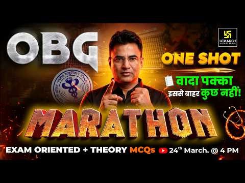 NORCET 10 One Shot Class#2 | OBG AIIMS NORCET 10 Preparation | Mahipal Sir | Utkarsh Nursing Classes