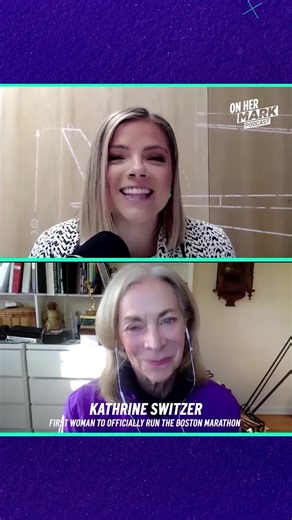 Kathrine Switzer was the first woman to run the Boston Marathon with an official bib number in 1967. Since the moment she crossed the finish line she has worked hard to advocate for women in the sport and in life. Learn more about the trailblazing moment and the 261 Fearless mission on the On Her Mark Podcast. Available wherever you get your podcasts 🎧 #linkinbio #boston #bostonmarathon #running #run #marathon #athlete #spring #race #bostonstrong #podcast #fyp @onherturf @NBC Sports Boston @NBC