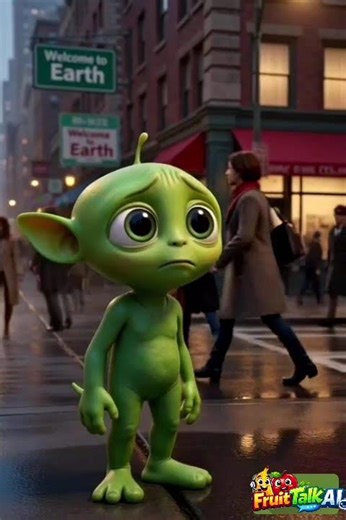 A Sad Alien Visiting Earth 👽 (Part 1)