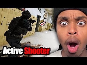 I HAVE TO ESCAPE THE SCHOOL SHOOTER..