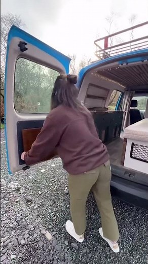 VW Caddy Camper Conversion I Simple Micro Camper Setup Ideas