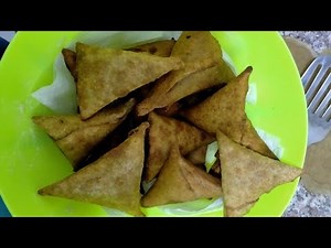 BEEF SAMOSA RECIPE..