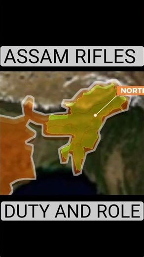 Assam Rifles क्या काम करती है? | India’s Oldest Paramilitary Force Explained 🇮🇳 #shorts