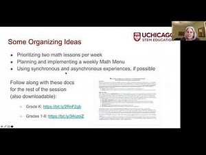 Using Everyday Mathematics in the Remote Classroom (Webinar Previously Recorded Live)
