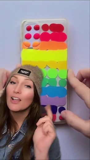 Colorful Pop-It Phone Case Transformation Demo