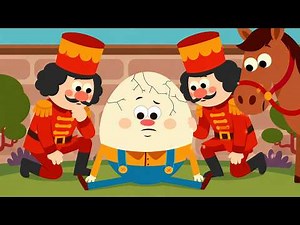 Humpty Dumpty | Nursery Rhymes | Simple Kids Songs