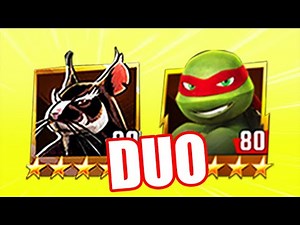 TMNT Legends Splinter & Raphael Duo Team