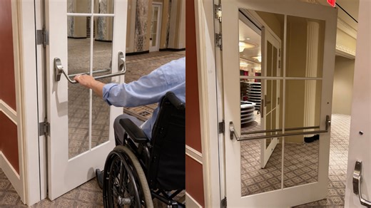 Full Lite Entry Door Hinges: Stop Slams, Save Glass, and Meet ADA in One