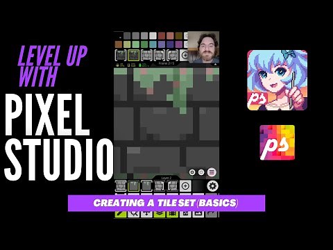 Pixel Studio, Pixel Art Basics (Creating a Tile Set) Part 1