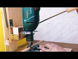 How to Build a Drill Press Machine \\\\ Hand Drill Stand \\\\ Easy Way